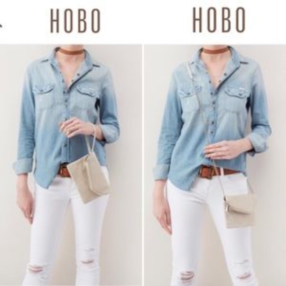 HOBO Handbags - Hobo Daria Leather Envelope Convertible Crossbody